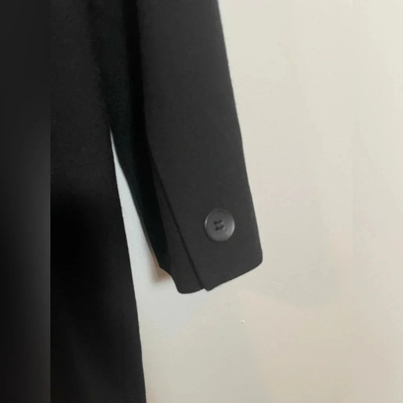 Vintage Norton McNaughton Womens Black Wool Blazer Jacket Size 10 - Picture 2 of 7